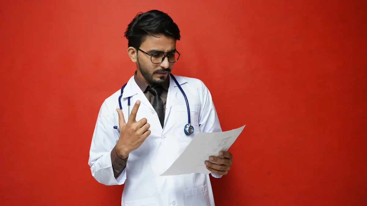 DHA Exam 2026: Eligibility, Sheryan Steps, DataFlow, Syllabus & Tips Healthcare professional reading medical notes