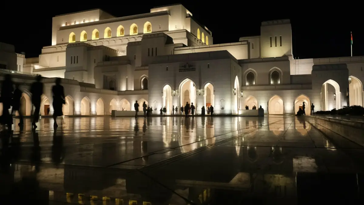 Traditional architecture in Muscat – living and working in Oman